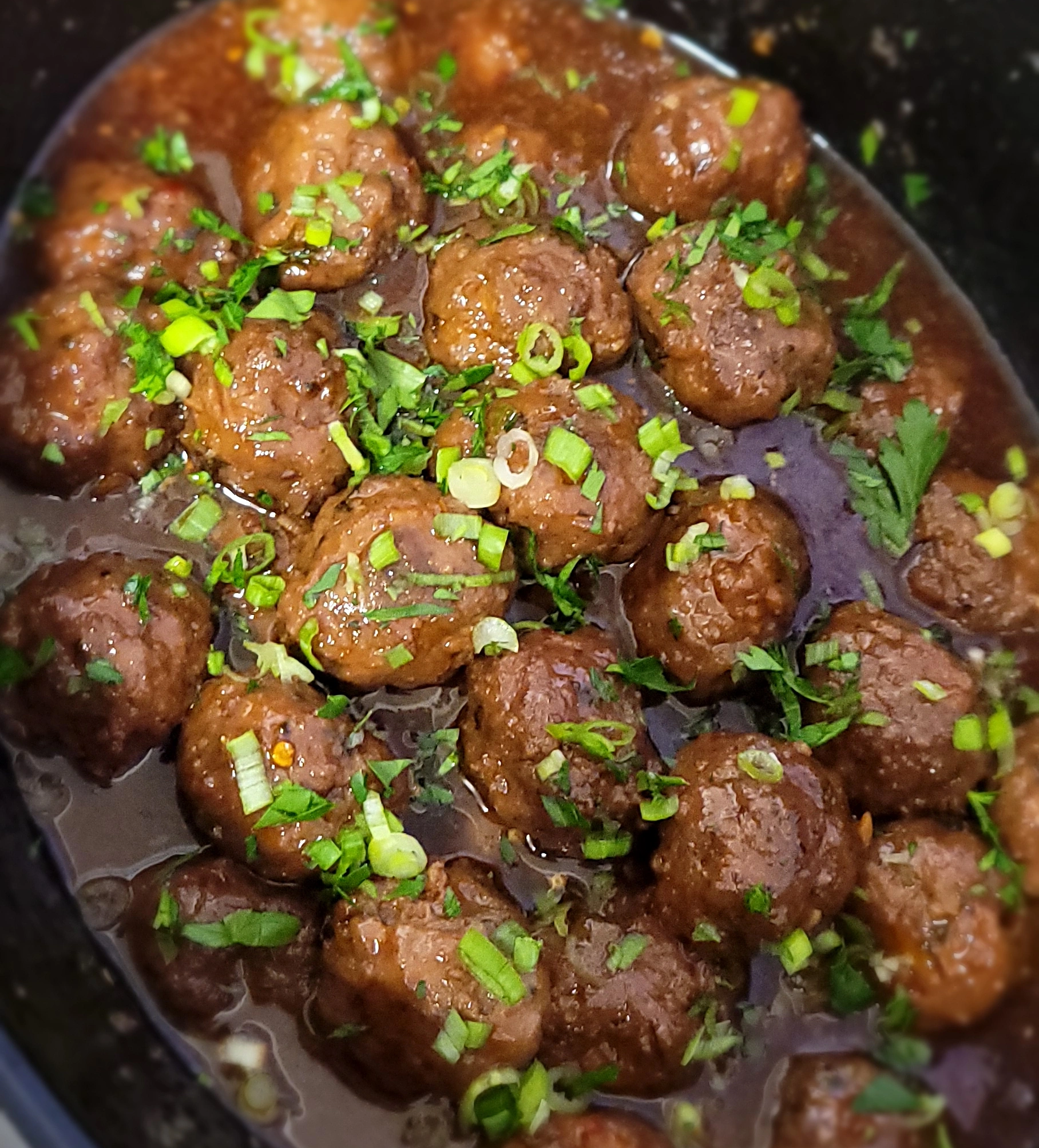 a picture of meatballs